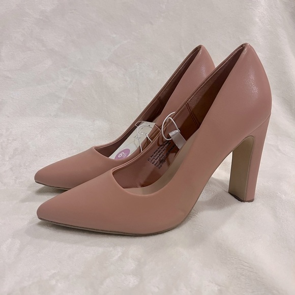 a new day Shoes - A New Day Blush Sue Pointed Toe Pumps High Heel
